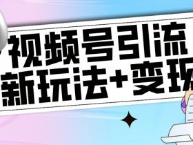 【玩法揭秘】视频号引流新玩法+变现思路，本玩法不限流不封号