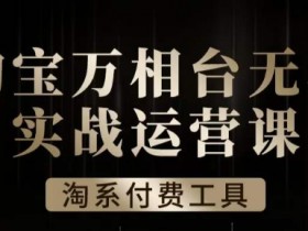 沧海·淘系万相台无界实战运营课，万相台无界实操全案例解析