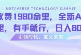 外面收费1980命里，全新AI八字命里，有手就行，日入800+【揭秘】