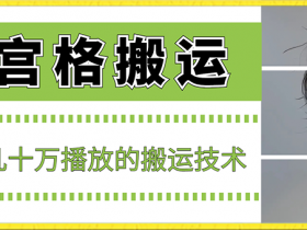 最新九宫格搬运，十秒一个作品，破了几十万播放的搬运技术【揭秘】