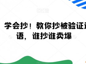 广告语，学会抄！教你抄被验证过的广告语，谁抄谁卖爆