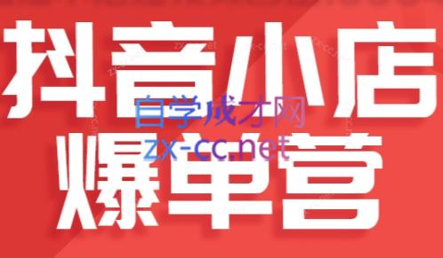推易抖音小店爆单营（更新9月）