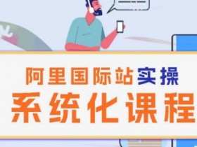 阿里巴巴国际站运营管理理论实操系统化课程