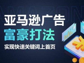 亚马逊广告富豪打法，实现快速关键词上首页