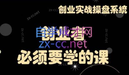 攀老师·创业实战操盘系统《攀晓课》