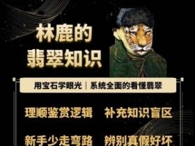 林鹿的翡翠知识，​用宝石眼光，系统全面的看懂翡翠