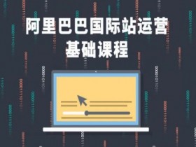 阿里巴巴国际站课程，阿里巴巴国际站运营基础课程