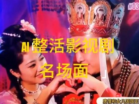 AI整活“影视名场面”发一条爆一条，无脑撸分成收益，日入1k【揭秘】