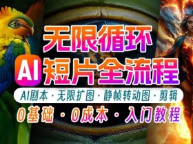 AI剪辑无限循环画面：新手轻松月入上万的秘技【揭秘】