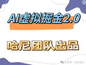 AI虚拟撸金2.0 项目，长期稳定，单号一个月最多搞了1.6W