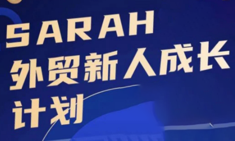 Sarah老师·外贸新人成长计划