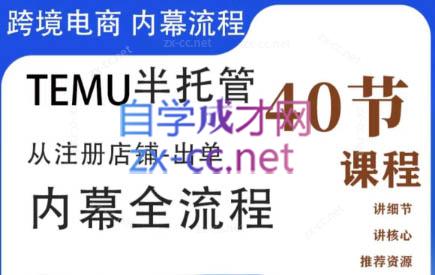 跨境刘叔·Temu半托管全流程（日本站）