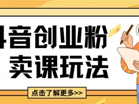 最新抖音引流创业粉玩法，5分钟一个视频，轻松变现附带详细变现思路【揭秘】