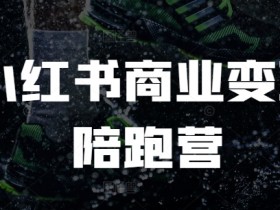 小红书商业变现陪跑营，小红书电商教程