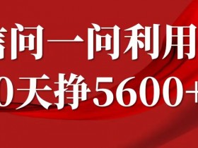 微信问一问分成计划，30天挣5600+，回答问题就能赚钱(附提示词)