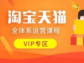 淘宝天猫全体系运营课程：店铺全系运营、动销玩法、付费推广、流量提升、擦边球玩法等等