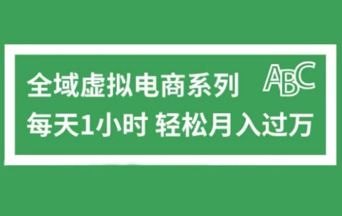 全域虚拟电商变现系列