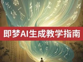 2025即梦ai生成视频教程，一学就会国内免费文字生成视频图片生成视频