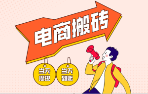 电商搬砖项目，单机日收益300+，非常暴力，小白上手就会