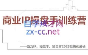 2025IP流量操盘手养成计划