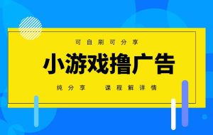 （14461期）一台手机 广告变现月入6000+   纯分享版，小白轻松上手 2025必做项目没…
