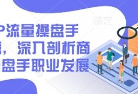 2025IP流量操盘手训练营，深入剖析商业IP操盘手职业发展