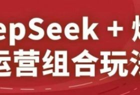 DeepSeek+爆品运营组合玩法，2025淘系精品课
