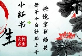 疯狂火爆，用Deepseek小红书平台的女性古声古韵养生爆款，小白轻松制作，快速拿到结果