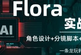 Flora实战课：角色设计+分镜脚本+视频生成，一条龙玩转AI创意