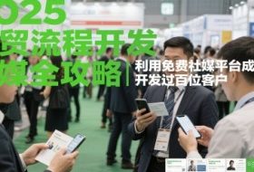 2025外贸流程开发社媒全攻略，利用免费社媒平台成功开发过百位客户