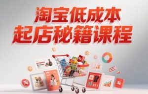 子枫老师·淘宝低成本起店系统课