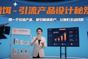 诱饵-引流产品设计秘笈，用一个引流产品，吸引精准客户，让他们主动找你