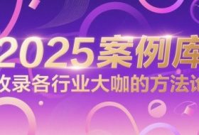 2025案例库，收录各行业大咖的方法论