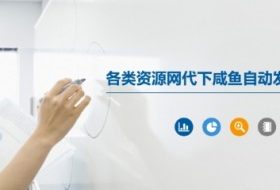 各类资源网代下咸鱼自动发货