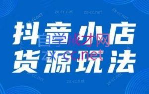 夏老师·抖音小店有货源实操课程（更新6月）