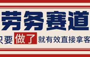 小红书某音劳务赛道引流获客 自热矩阵日引200+