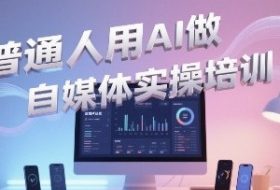 普通一个人用AI做自媒体，助你轻松开启AI自媒体创作之路