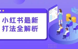 （15017期）小红书最新打法线下课：笔记生产+评论运营，打造标准化流量增长引擎