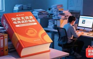 （15317期）淘宝无货源电商进阶指南，包含新人课、进阶课，配套资料，蓝海选品等