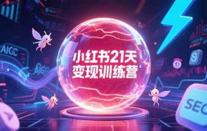 （15328期）小红书21天变现训练营，AIGC工具高效应用，SEO优化核心技巧