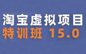 陆明明·淘宝虚拟项目特训班15.0（更新2025）
