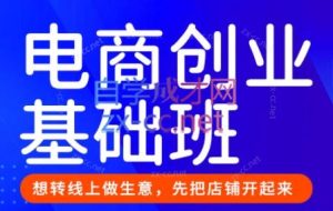 风影老师·淘宝电商创业基础班（更新7月）