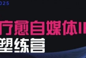 2025治愈自媒体IP训练营，专为疗愈领域从业者打造