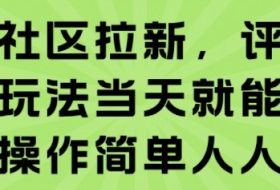 知乎社区拉新，评论区截流玩法当天就能出收益，操作简单人人可做