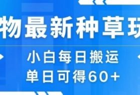 得物最新种草玩法，小白每日搬运单日可得60+