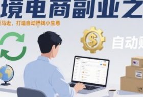 跨境电商副业之旅，一个人的亚马逊，打造自动賺钱小生意