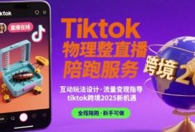 Tiktok物理整蛊直播陪跑服务-tiktok跨境2025