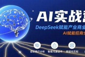 AI实战营：DeepSeek赋能产业商业招商，AI赋能招商全流程