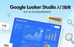 （15815期）Google Looker Studio入门指南，助力广告人成为专业且高效的优化师