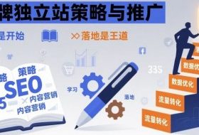 品牌独立站策略与推广，学习是开始，落地是王道